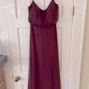 Bird Grey bridesmaids dress size M